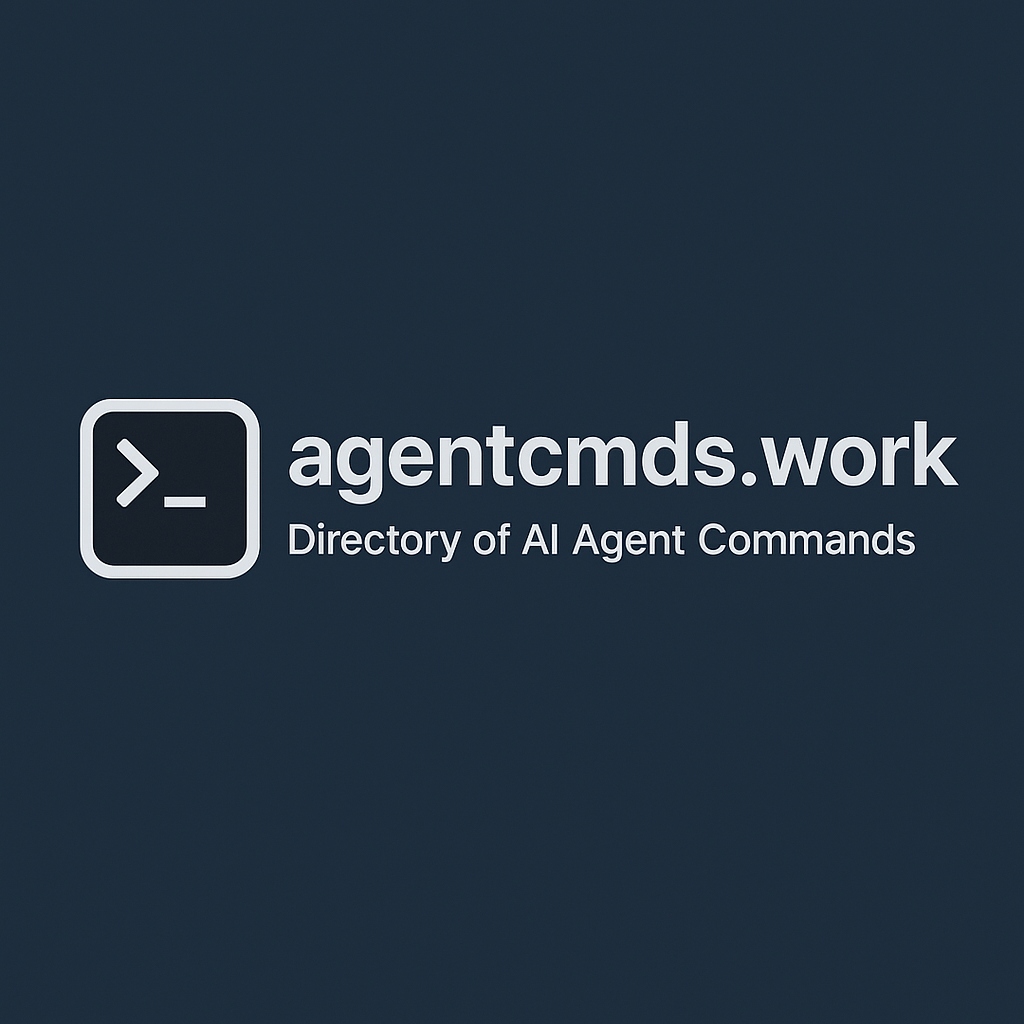 Show HN：AgentCmds – AI 代理的斜線指令目錄
